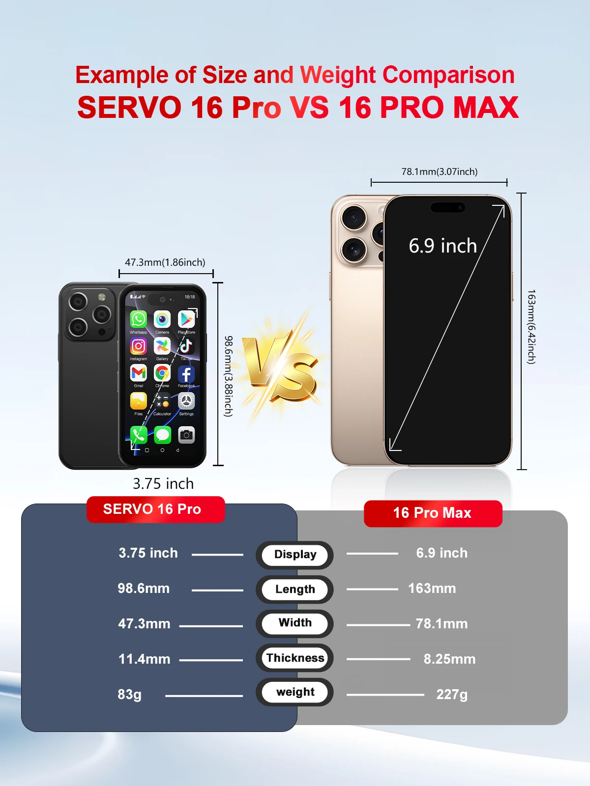 SERVO 16PRO 3.75