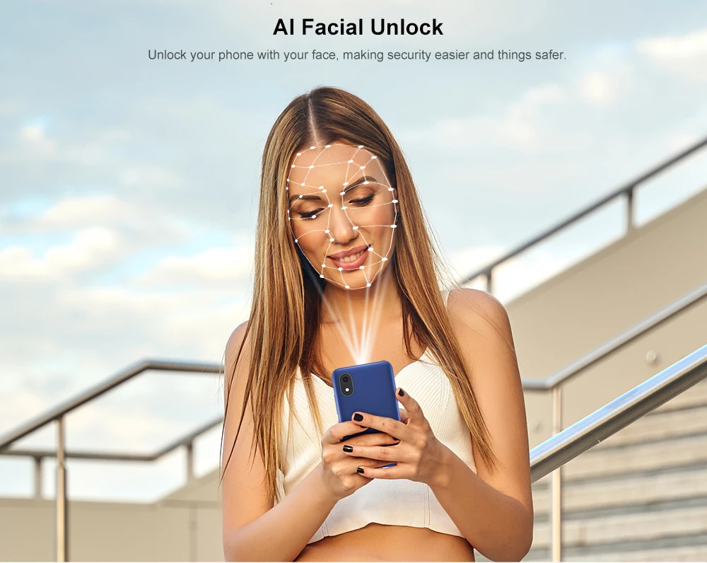 Cubot J10 Smartphone 1GB 32GB 4-Inch Mini Screen 5MP Rear Camera 2350mAh Android 11 Dual SIM Card Face ID Cell Phone