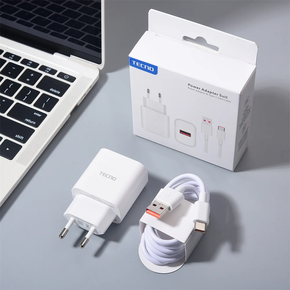 New TECNO 33W Charger Super Fast Charging Power Adapter 3A USB C Cable For Tecno Spark 20 30 Pro 5G Camon 20 30S 40 Pro Pova 6 5 New TECNO 33W Charger Super Fast Charging Power Adapter 3A USB C Cable For Tecno Spark 20 30 Pro 5G Camon 20 30S 40 Pro Pova 6 5