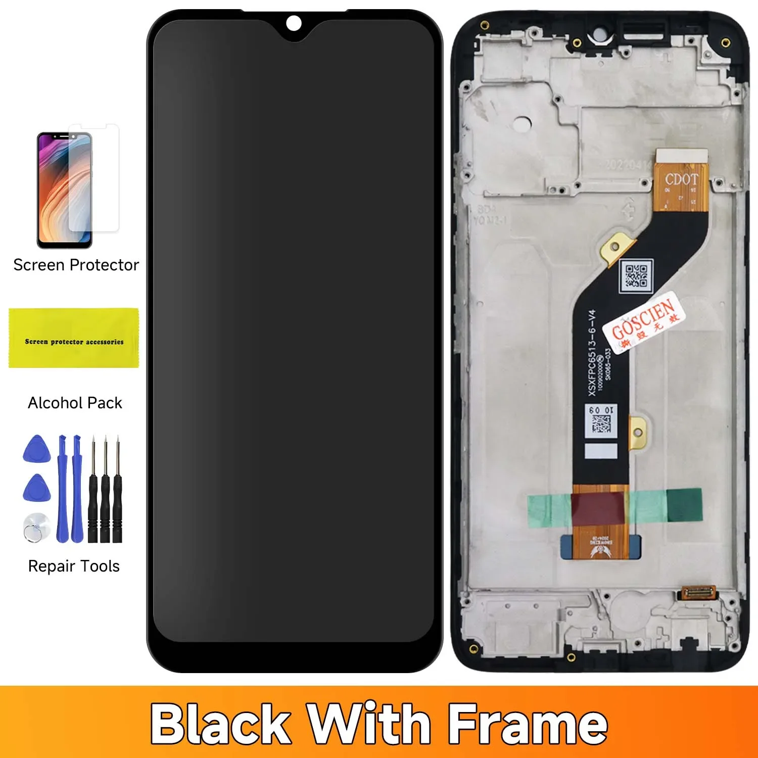 Black With Frame