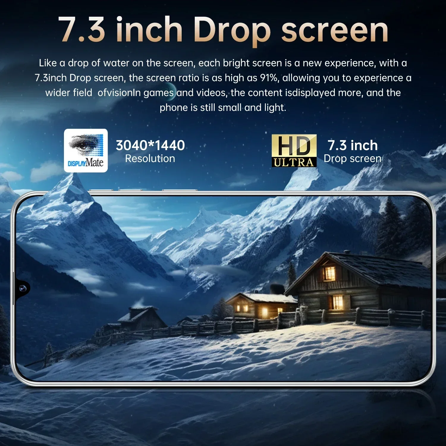 Global Version Pova 6 Pro Smart Android Phone 7.3 Inch HD+ Android 13 Snapdeagon8 Gen2 8000mAh 5G 108MP Camera Dual SIM phone