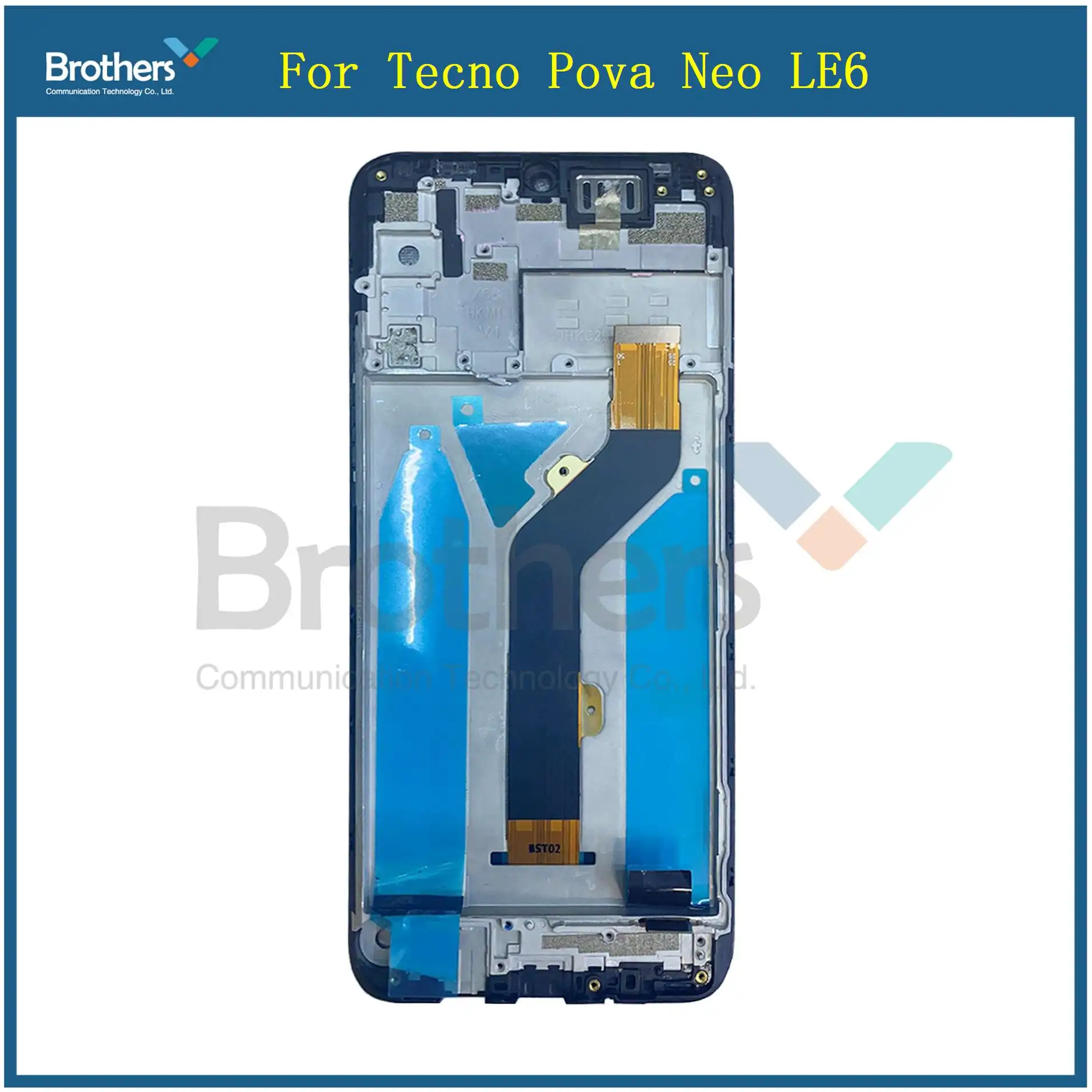 For Tecno Pova Neo LE6 LE6h LCD Display Touch Screen Digitizer Assembly Replacement Accessory