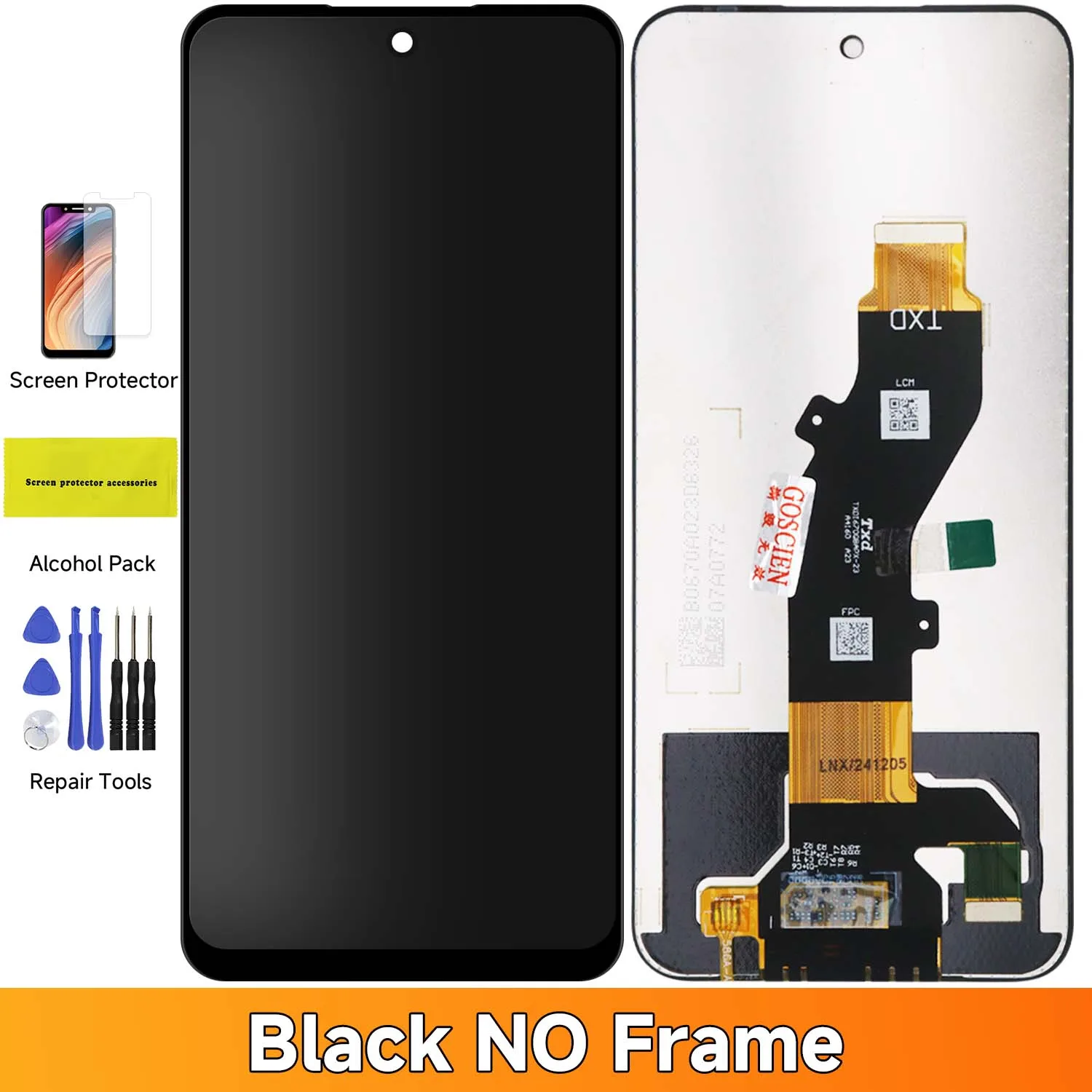 Black NO Frame