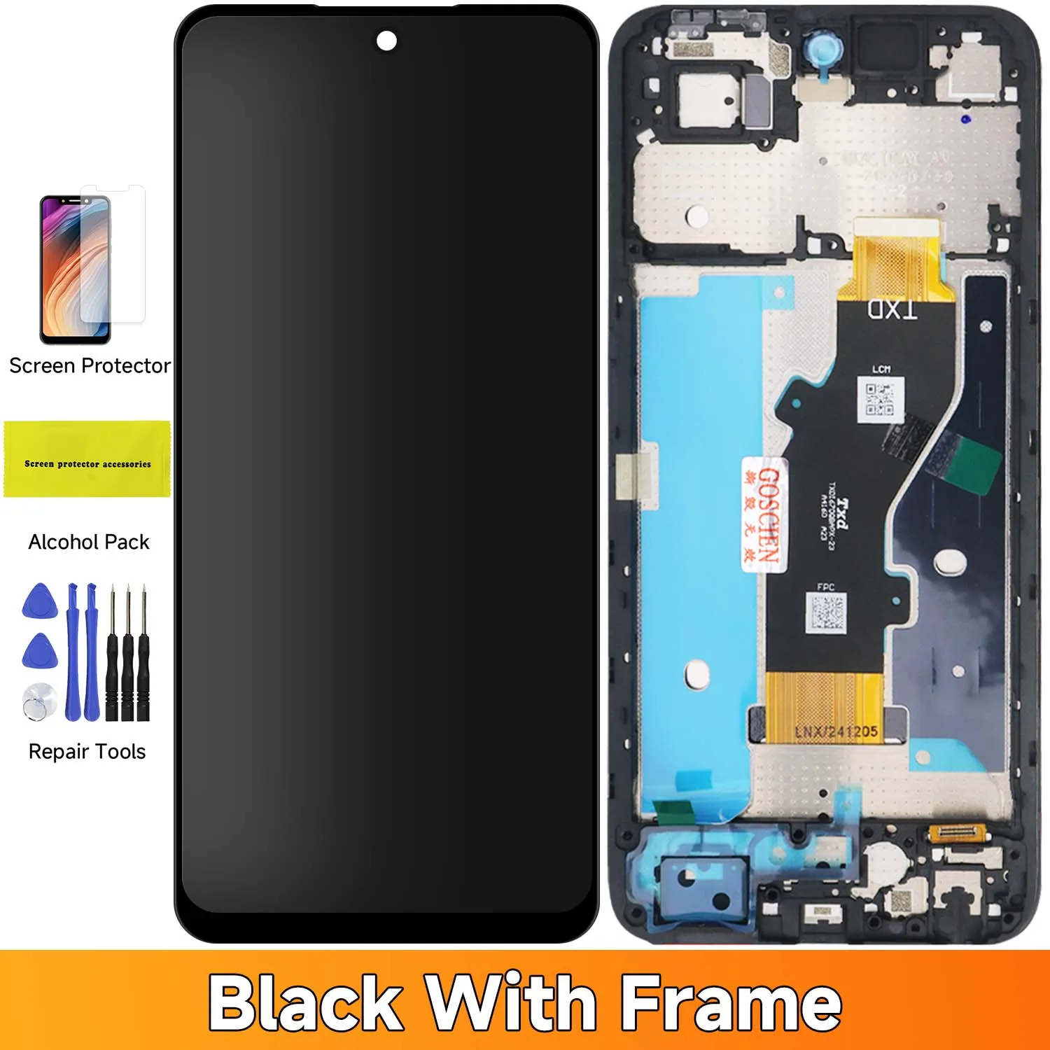 Black With Frame